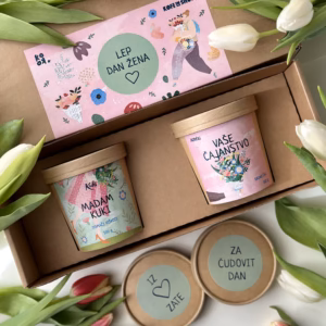 Darilni paket za dan žena – Vaše Čajanstvo & Madam Kuki