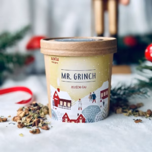 Jazbičaj Mr Grinch zeliščni čaj zimska ponudba