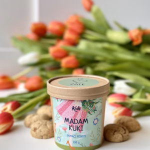 KUKI Madam Kuki – piškoti v lončku (100 g)