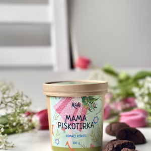 KUKI Mama Piškotirka – piškoti Ful Čoko v lončku (100 g)
