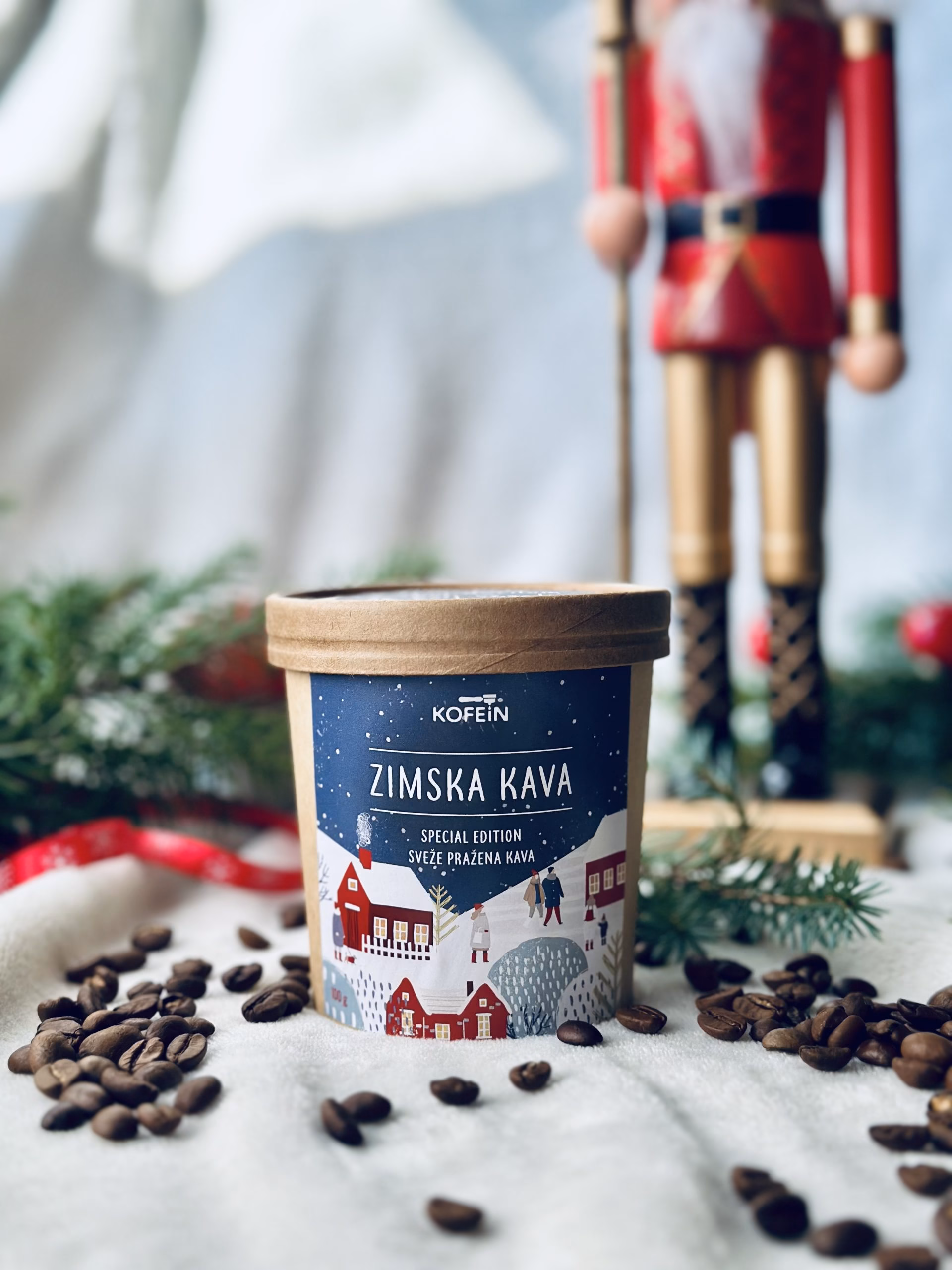 Sveta trojica – zimski darilni paket s kavo, čajem in piškoti - slika 2