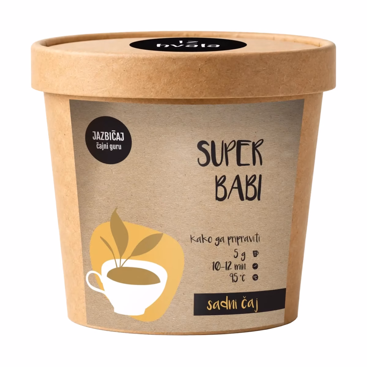 Lonček Jazbičaj sadnega čaja Super babi