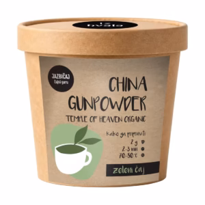 Lonček Jazbičaj zelenega čaja China gunpowder