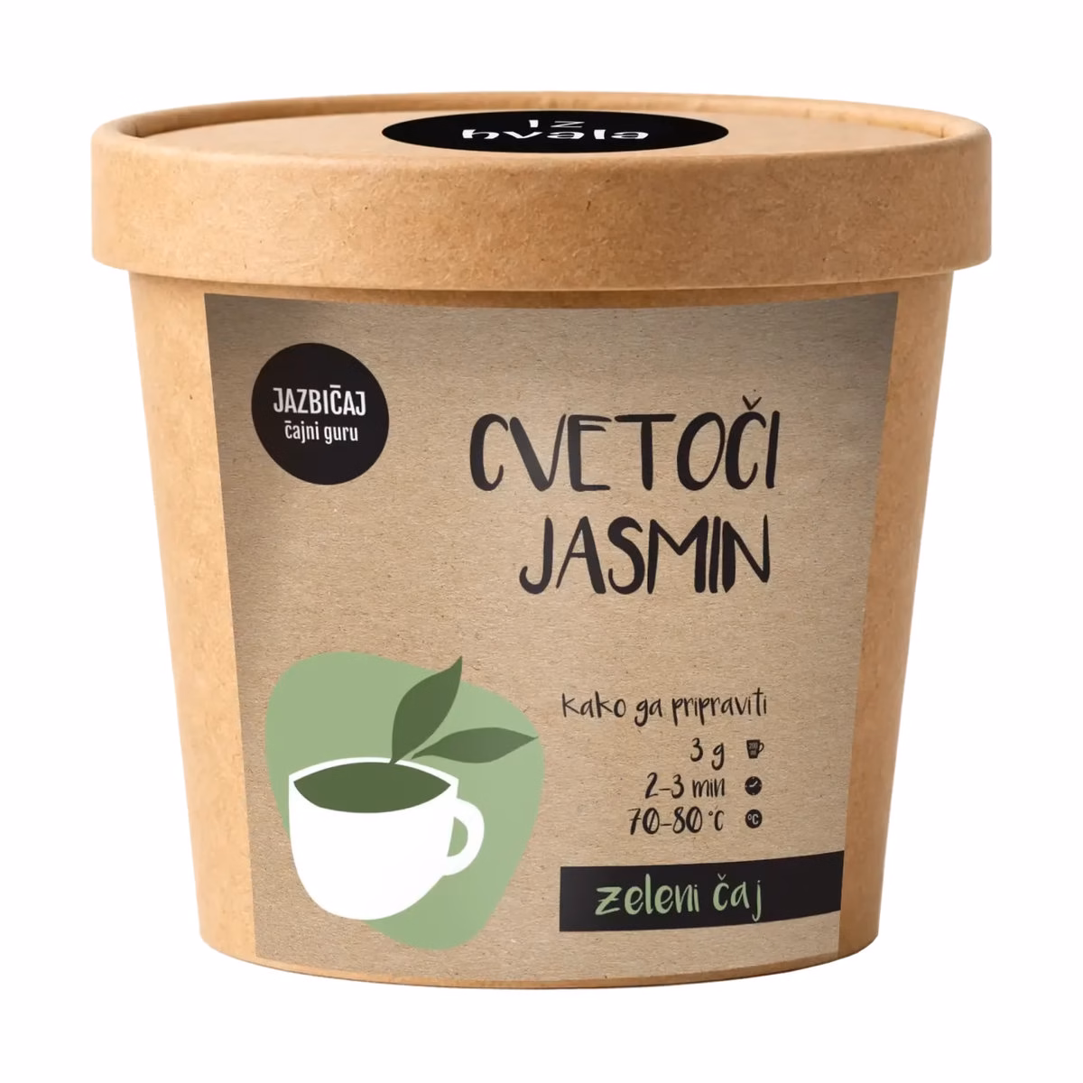 Lonček Jazbičaj zelenega čaja Cvetoči jasmin