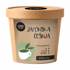 Lonček Jazbičaj zelenega čaja japonska češnja