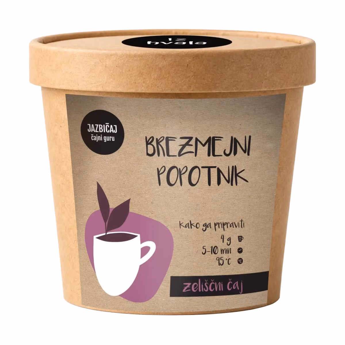 Lonček Jazbičaj zeliščnega čaja Brezmejni popotnik
