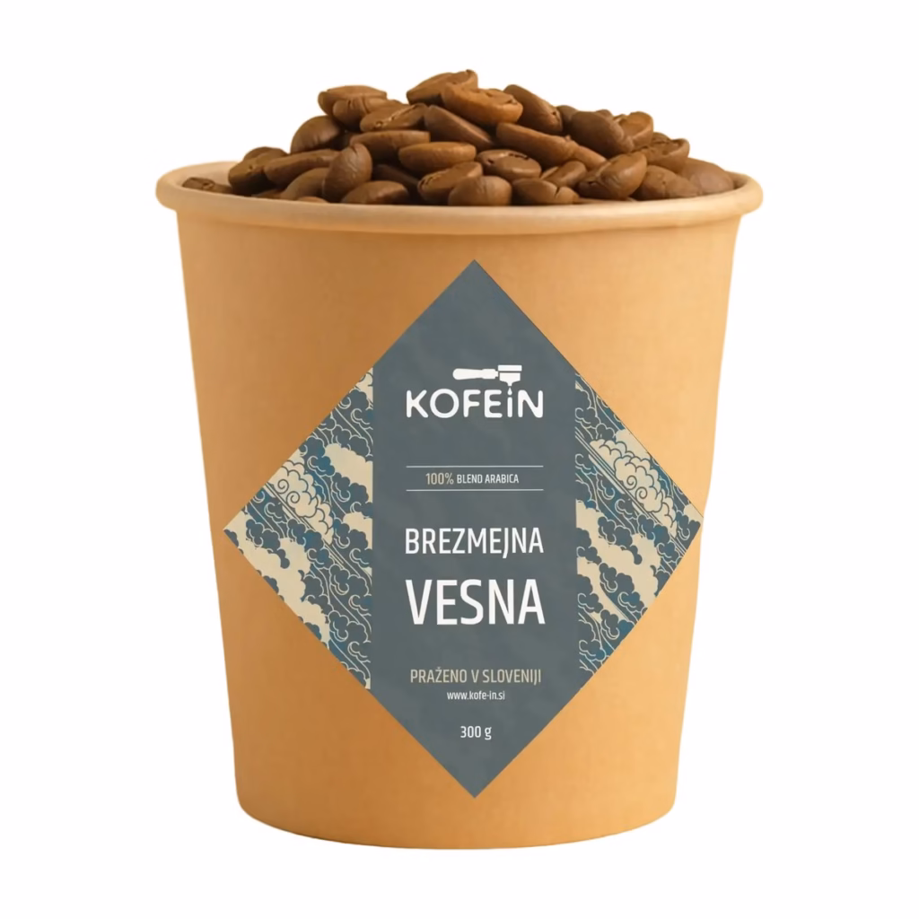 KOFEIN Brezmejna Vesna – kava v lončku, 300 g