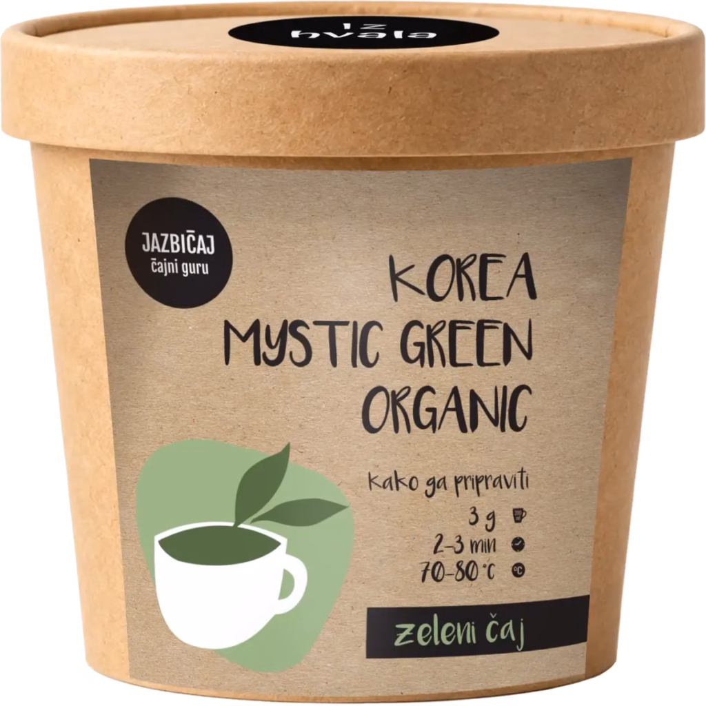 Jazbičaj Korea Mystic organic zeleni čaj