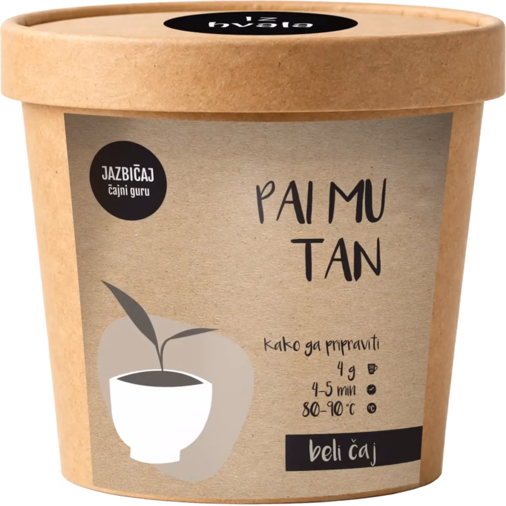 Jazbičaj Pai Mu Tan beli čaj