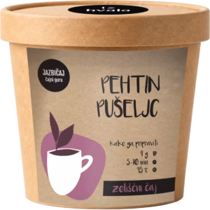 Jazbičaj Pehtin pušeljc zeliščni čaj
