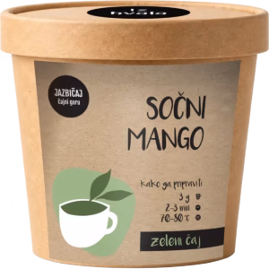 Jazbičaj Sočni mango zeleni čaj