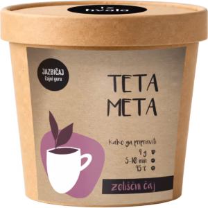 Jazbičaj Teta Meta zeliščni čaj